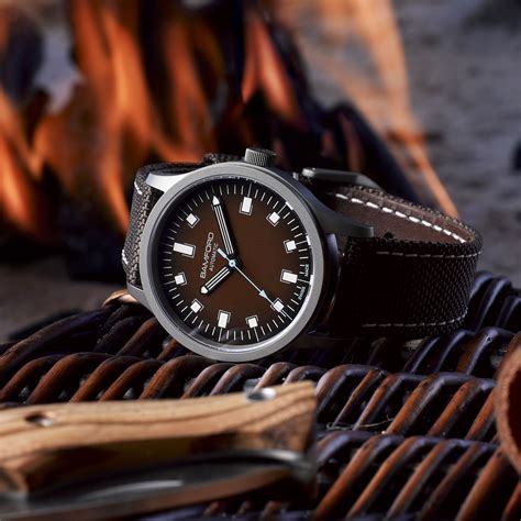 Introducing The Bamford B80 Titanium Field Watch Collection.